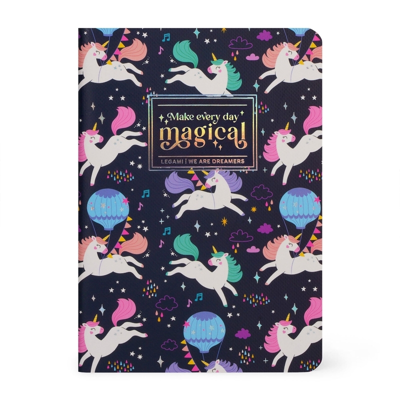 Legami Lined Notebook - Quaderno - Small - Unicorn (9 x 13.5 cm)