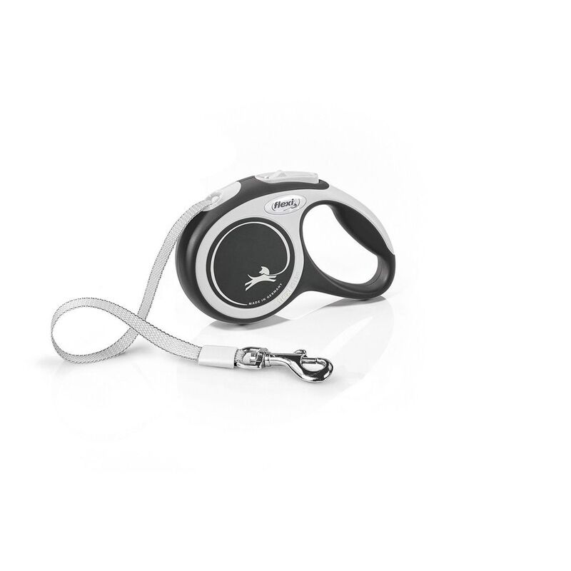 Flexi New Comfort XS Tape Cat/Dog Leash 3M - Black