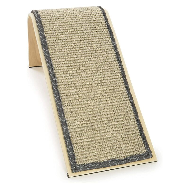 Smartykat Sisal Angle Ramp Cat Scratcher with Catnip