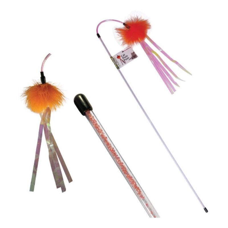 Nutrapet Cat Pom Pom Cat Wand