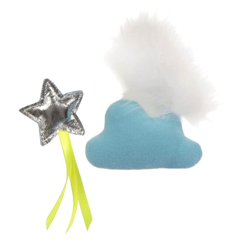 Smartykat Twinkle Time S/2 Cloud with Star Cat Toy