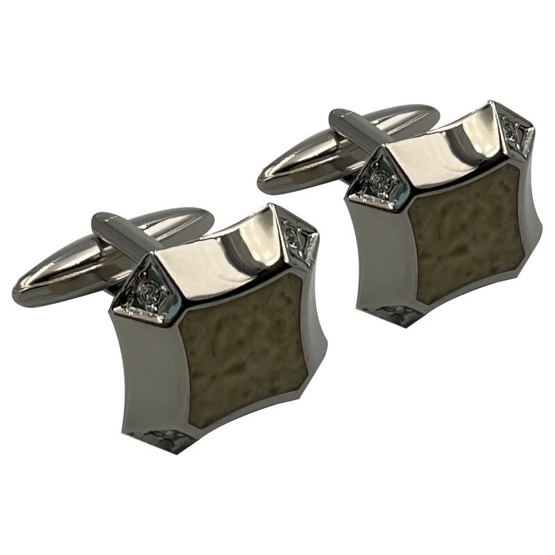 Alvarino Stainless Steel Cufflinks - ALV-CUF221