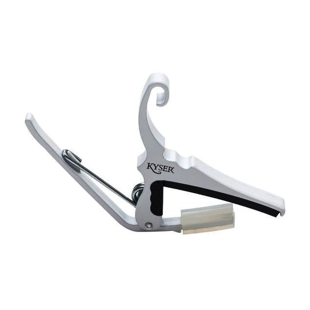 Kyser Classical Guitars Quick-Change Capo - White