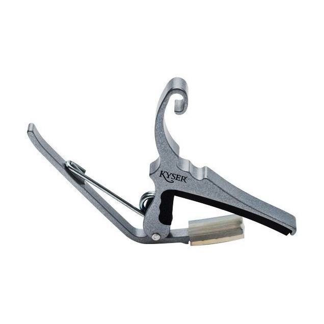 Kyser Acoustic 6 Strings Quick-Change Capo - Silver