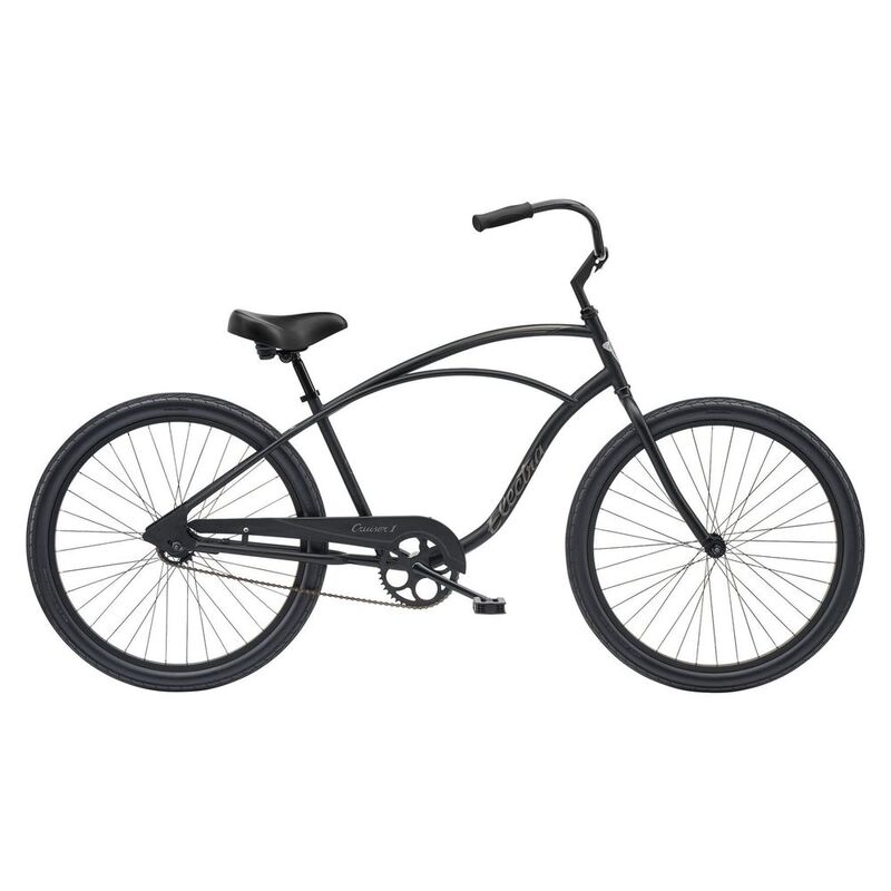 Electra Teenagers' Bike Cruiser 1 Step-Over 24" (1 Gear) Matte Black 24"