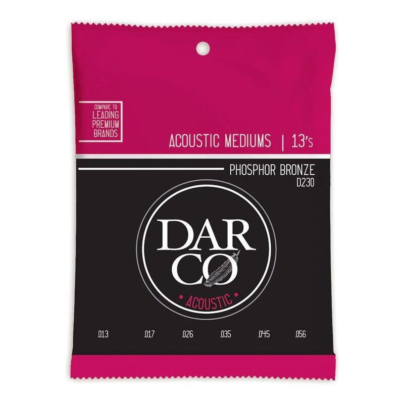 Martin Darco Acoustic Strings Set 92/8 Phosphor Bronze - Medium - 0.13 - 0.56 - D230