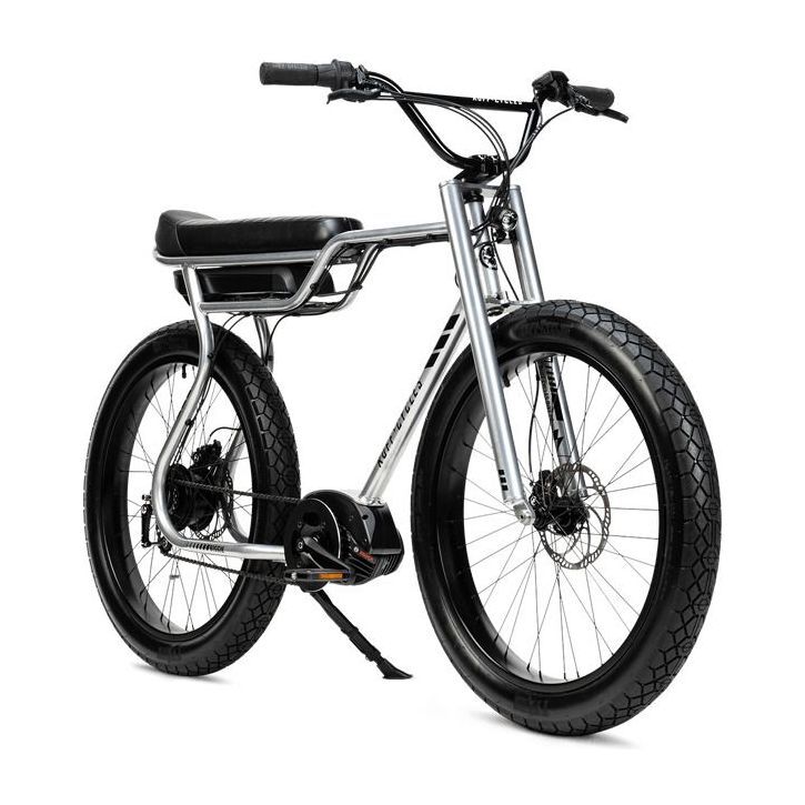 Ruff Men's E-Bike Biggie Special Edition Pedelec with Bosch Active-Line 300 Wh Delirium Silver 26"