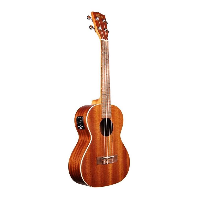 Kala Satin Mahogany Series Tenor Ukulele - with Equalizer (Includes Bag)