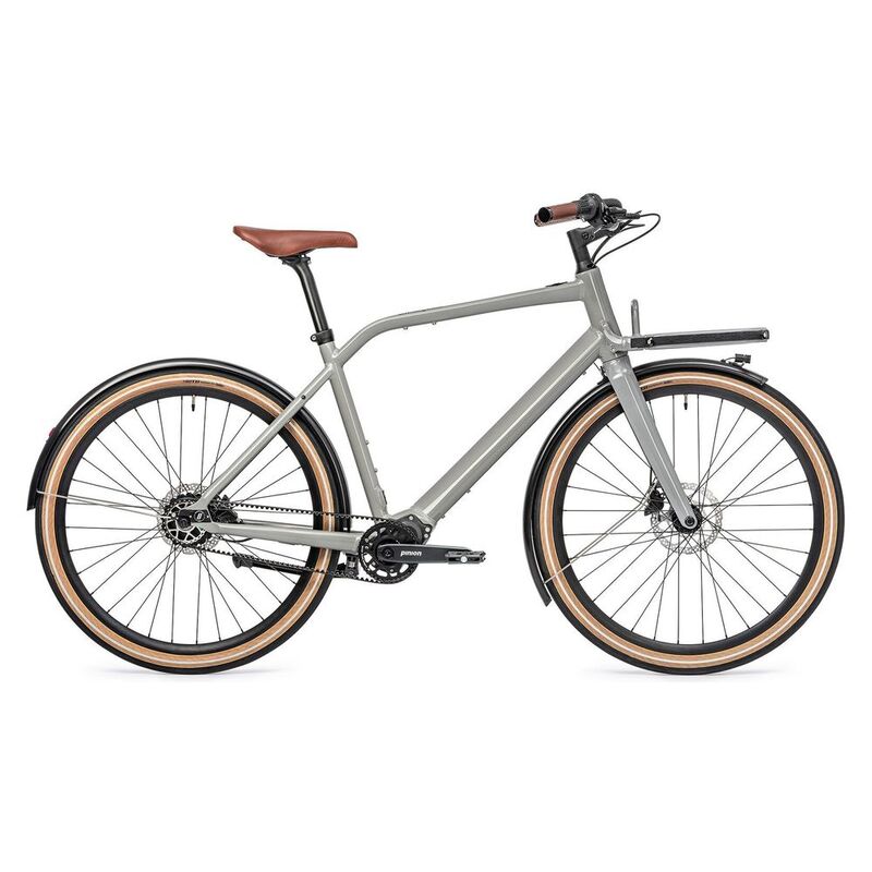 Schindelhauer Men's E-Bike Emil 9-Speed 50 Mahle X35 Pinion Mineral Grey 27.5"