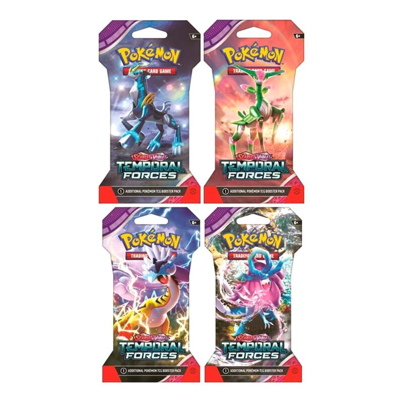 Pokemon TCG Scarlet & Violet 5 Temporal Forces Sleeved Booster