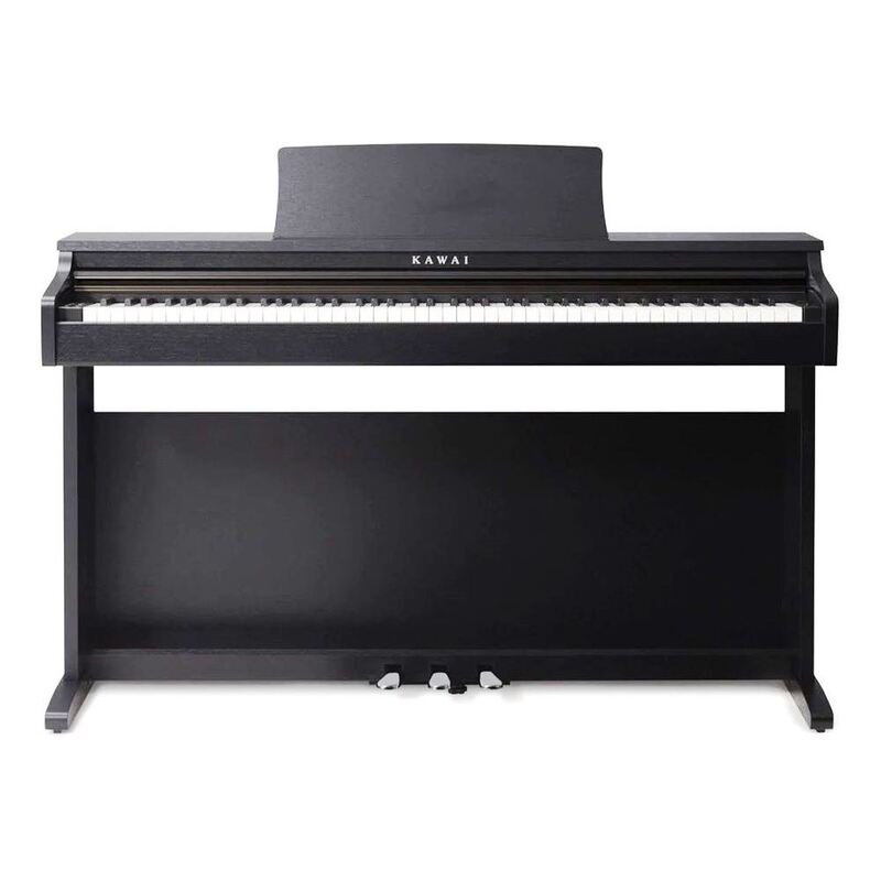 Kawai KDP120B ID Upright Digital Piano with Bench - Black