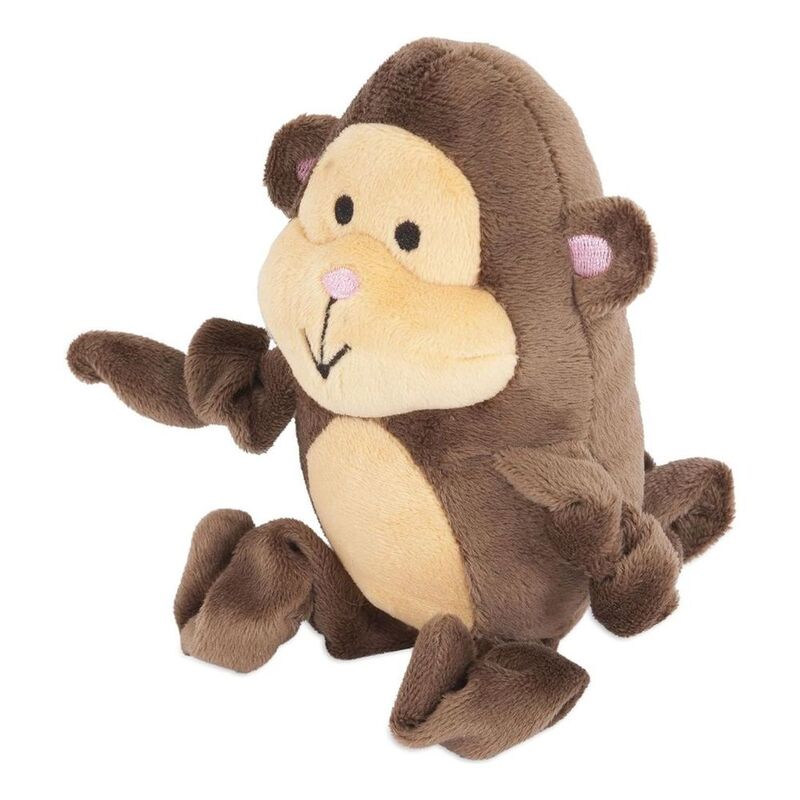 Zoobilee Dog Toy Stretchies Monkey Medium