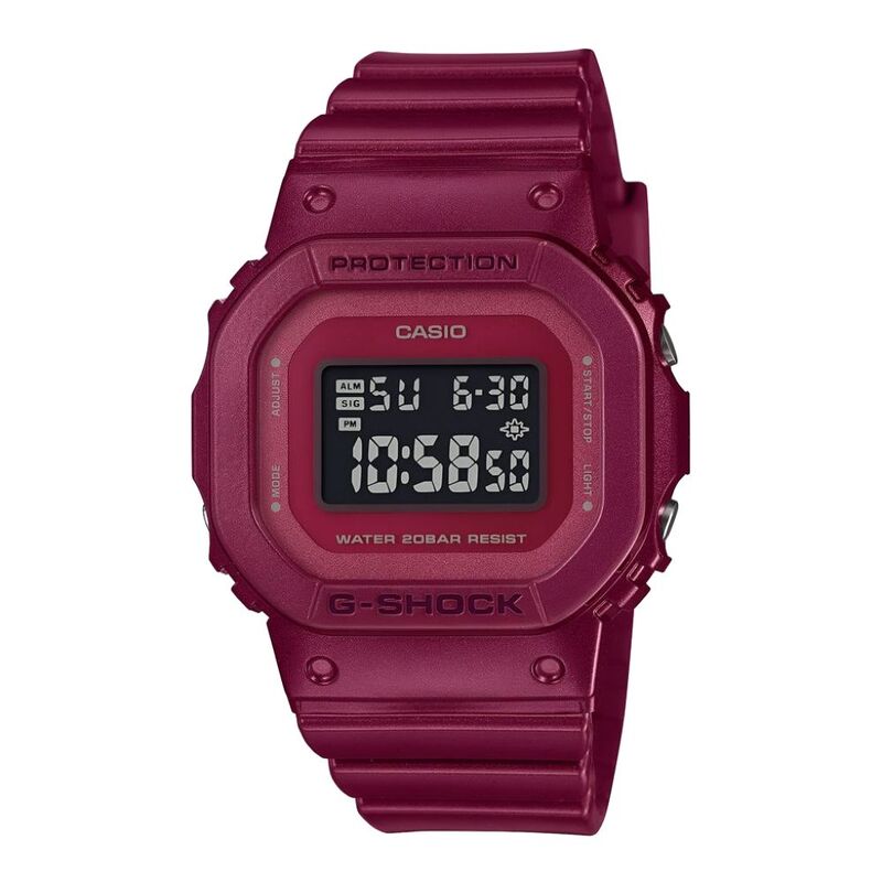 Casio G-Shock Gmd-S5600Rb-4Dr Digital Women's Watch Red