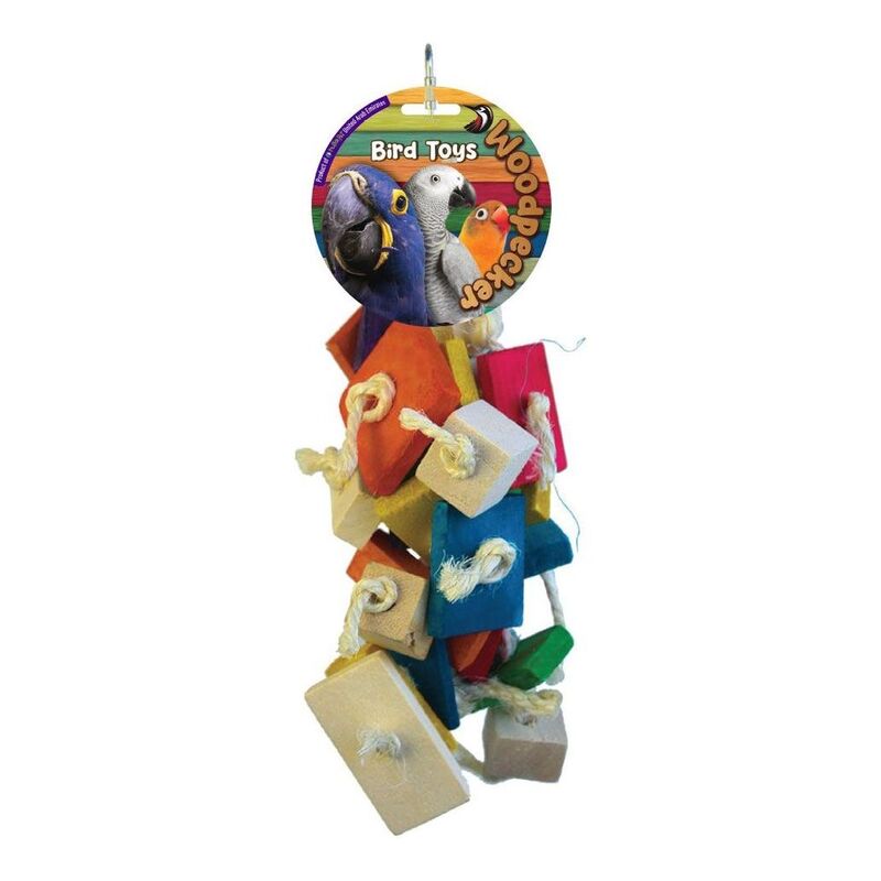 Nutrapet Woodpecker Bird Toy The Hammer 30 x 15 cm