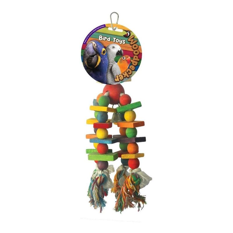 Nutrapet Woodpecker Bird Toy Classique L35 cm