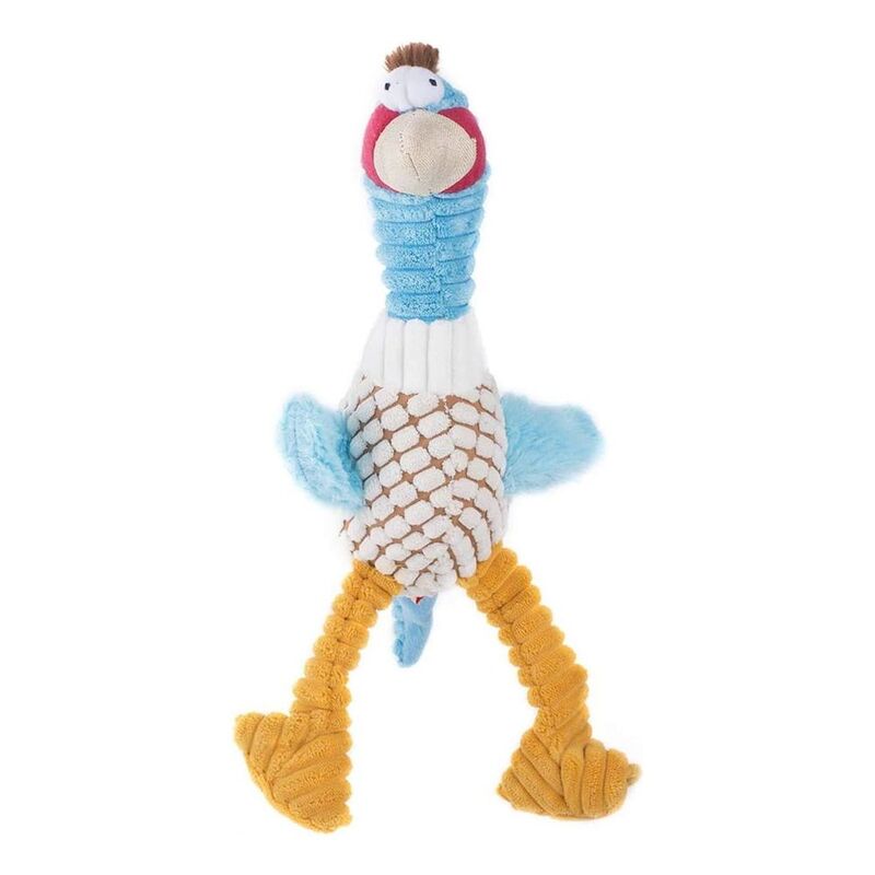 Nutrapet Plush Pet Chicken Dog Toy (Includes 1)