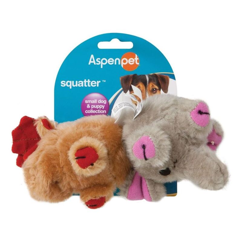 Zoobilee Dog Toy Squatter Moose / Elephant (Small Dog & Puppy )