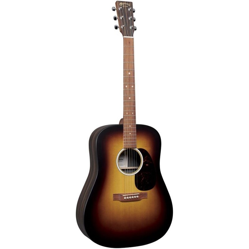 Martin DX2Eburst Dreadnought Acoustic-Electric Guitar - Sunburst (Includes Martin Gig Bag)