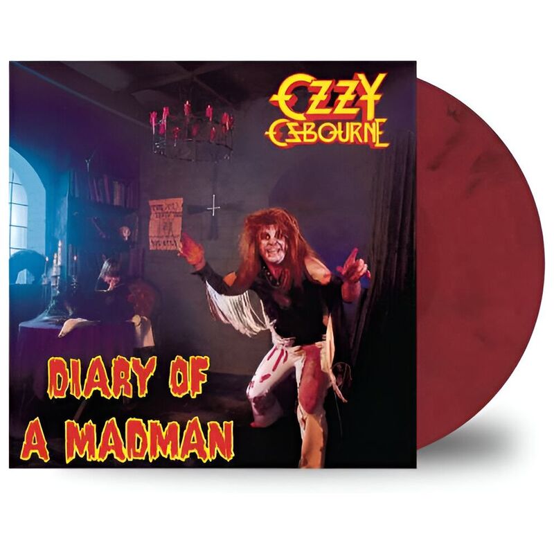 Diary Of A Madman (Red Black Swirl Colored Vinyl) (Limited Edition) | Ozzy Osbourne