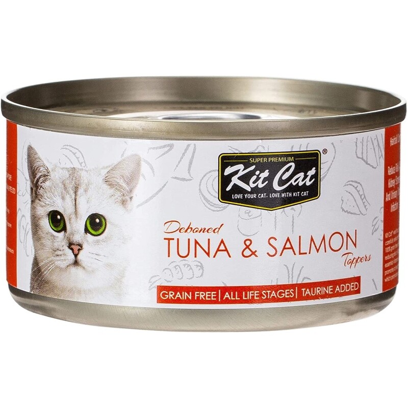 Kit Cat Tin Tuna & Salmon 80 g