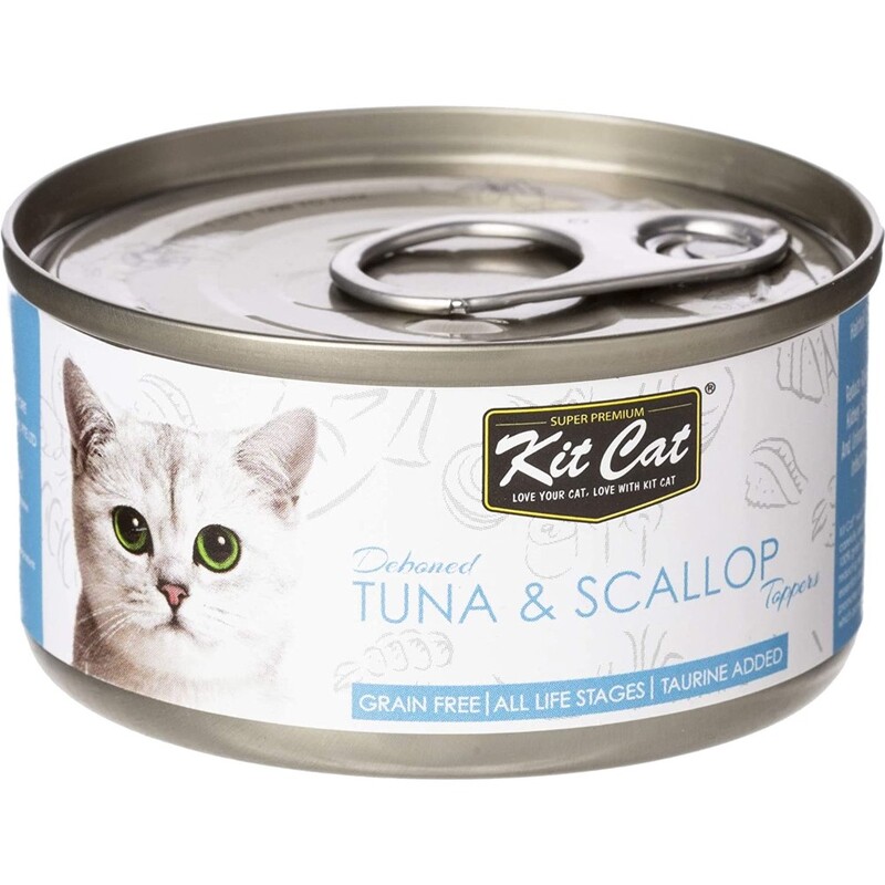 Kit Cat Tin Tuna & Scallop 80 g