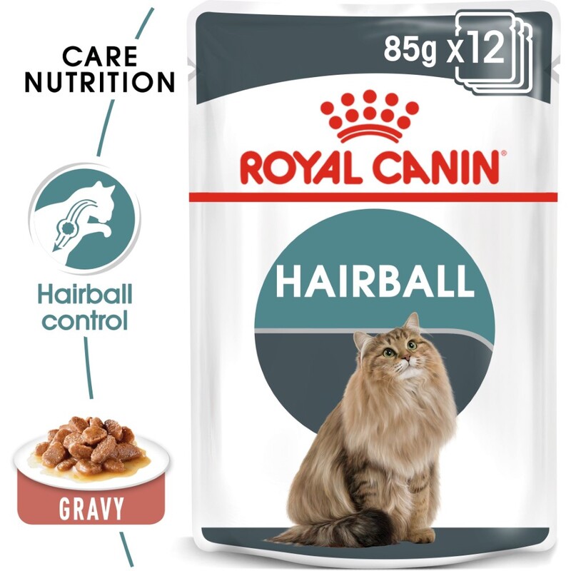 Royal Canin Feline Care Nutrition Hairball Gravy (Wet Food - Pouches)