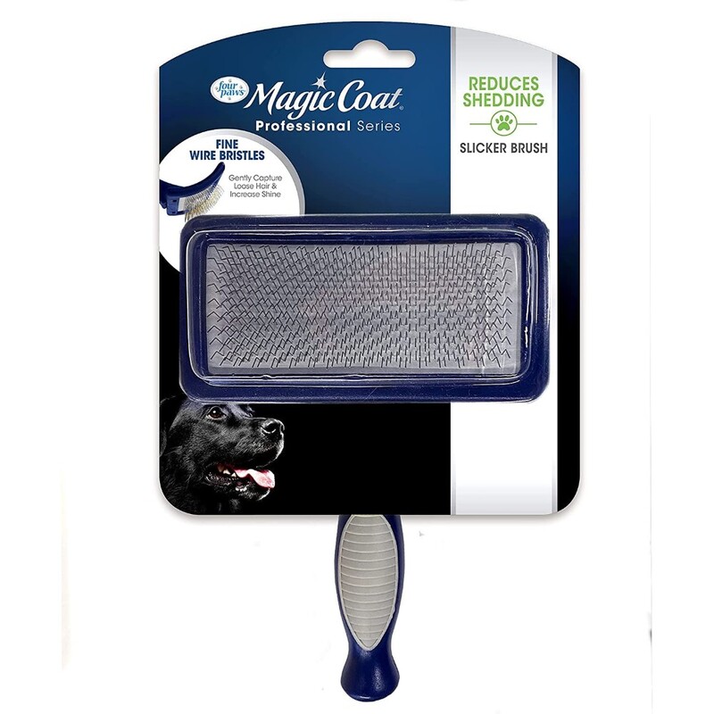 Four Paws Magic Coat Medium Dog Grooming Slicker Brush