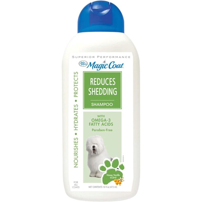 Four Paws Magic Coat Reduces Shedding Shampoo For Dogs 16 Oz