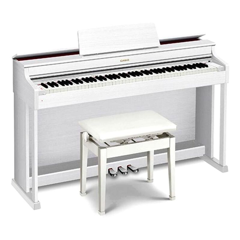 Casio AP-470 Celviano 88-Key Digital Piano with Bench - White