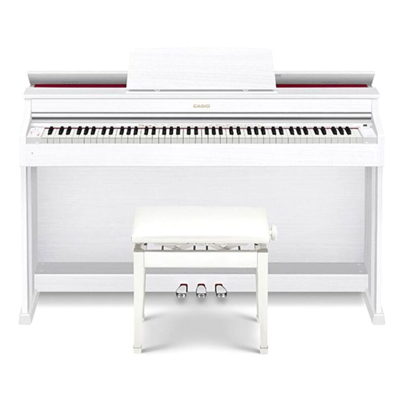 Casio AP-470 Celviano 88-Key Digital Piano with Bench - White