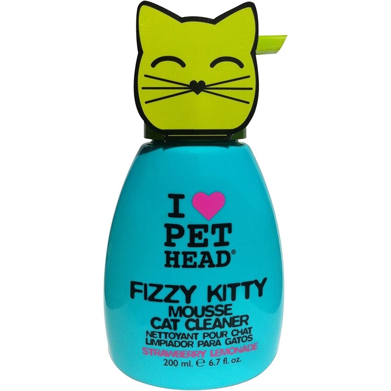 Pet Head Tphc6 Fizzy Kitty Mousse Strawberry Lemonade 190ml