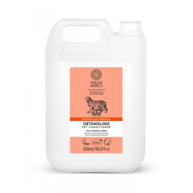 Wilda Siberica Controlled Organic Detangling Pet Conditioner 5L