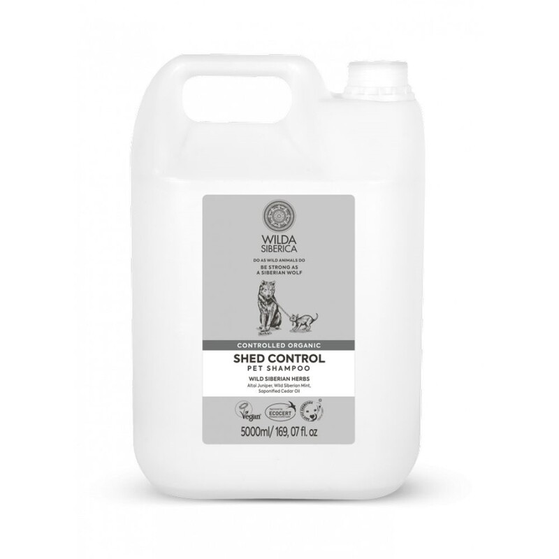 Wilda Siberica Controlled Organic Shed Control Pet Shampoo 5L