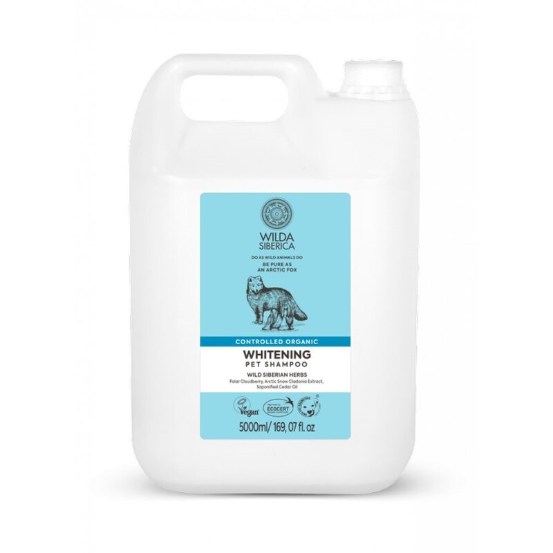 Wilda Siberica Controlled Organic Whitening Pet Shampoo 5L