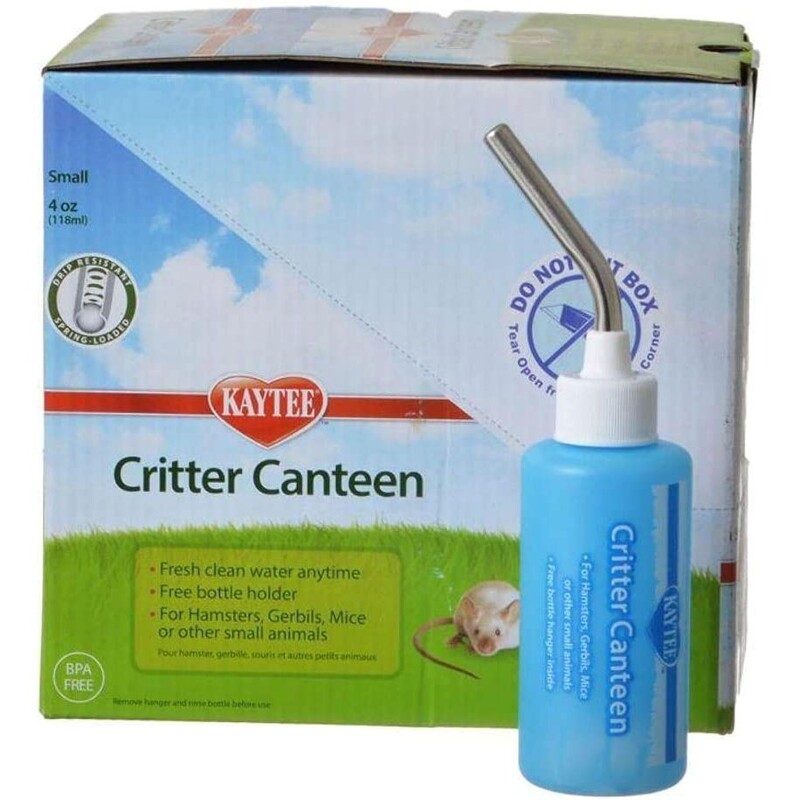 Kaytee Superpet (Pets International) Critter Canteen Water Bottle 4Oz - 275305