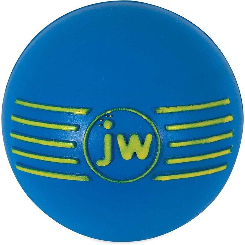 Jw Pet Company Isqueak Ball Rubber Dog Toy - Medium - Colors Vary