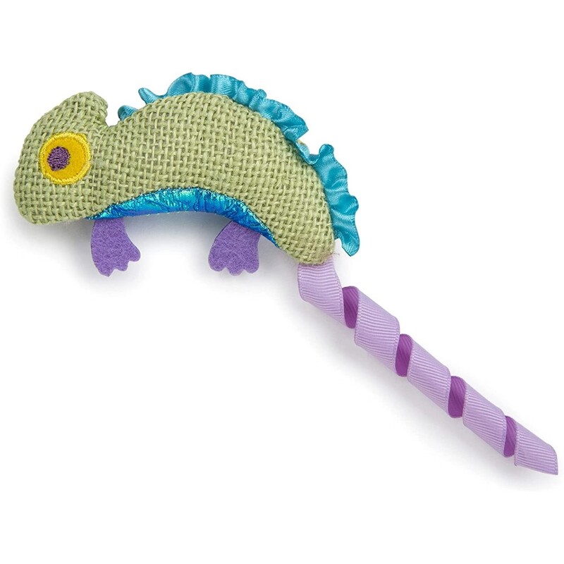 Petlinks Crinkle Chameleon Catnip & Silvervine Cat Toy