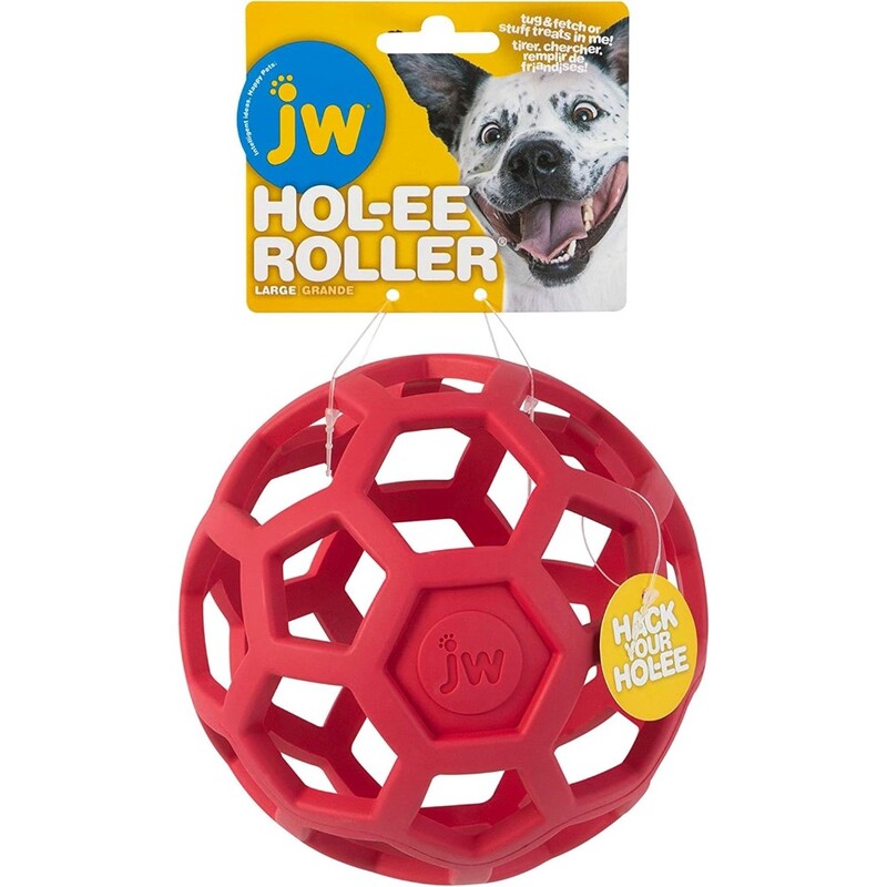 Petmate Jw Hol-Ee Roller Large -1 (Multi Color)