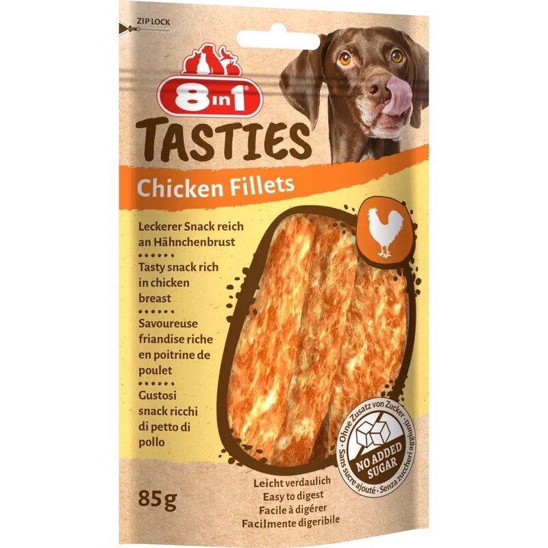 8IN1 Tasty Chicken Fillets 85G