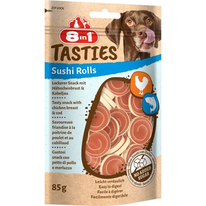 8IN1 Tasty Sushi Rolls 85G