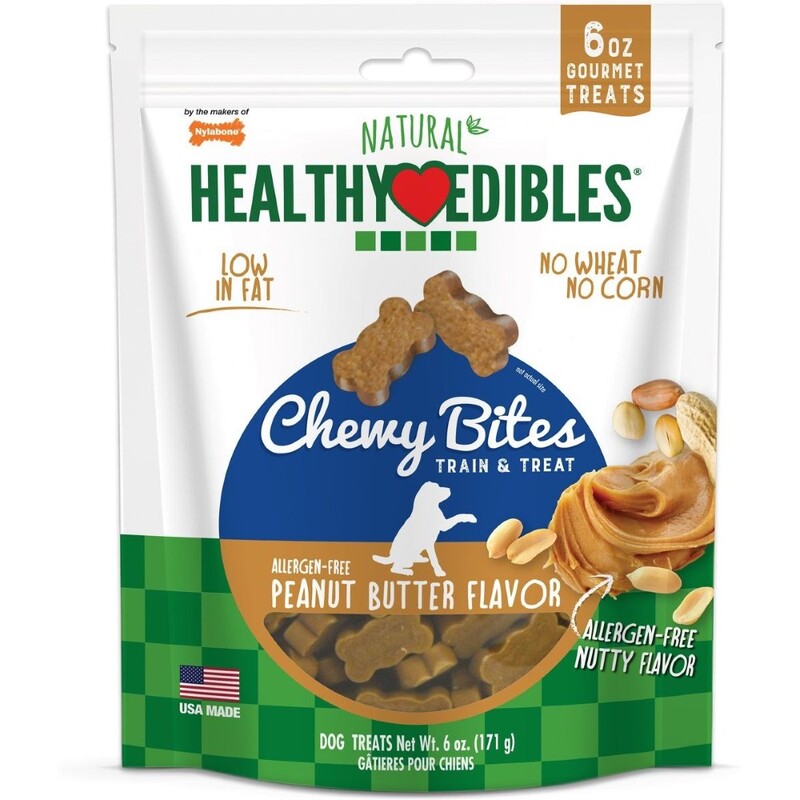 Nylabone Healthy Edibles Chewy Bites Chicken Flavor 6 Oz