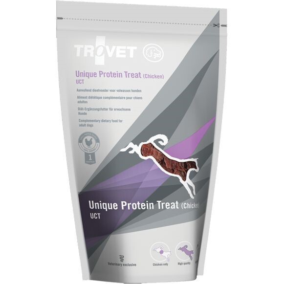 Trovet Unique Protein Dog Treat Chicken 125G / Uct