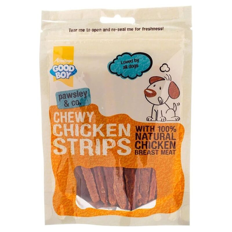 Armitage Chewy Chicken Strips - 100g