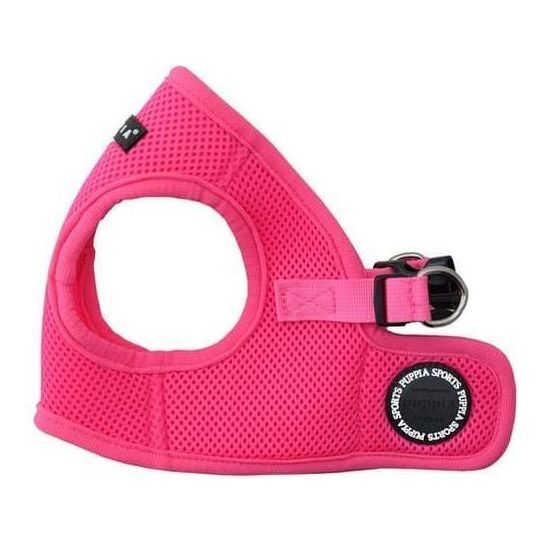 Puppia Neon Soft Vest Harness B Pink L Neck 11.41In Chest 16.92In