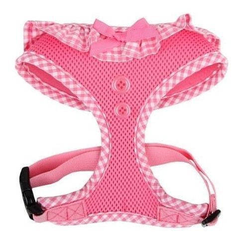 Puppia Vivien Harness A Pink L Neck 13.5-Inch Chest 20-29-Inch