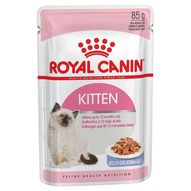 Royal Canin Feline Health Nutrition Kitten Jelly (Wet Food - 85g Pouch)