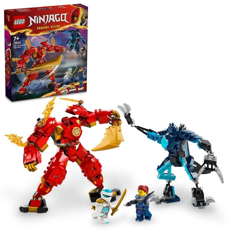 LEGO Ninjago Kai's Elemental Fire Mech 71808 (322 Pieces)