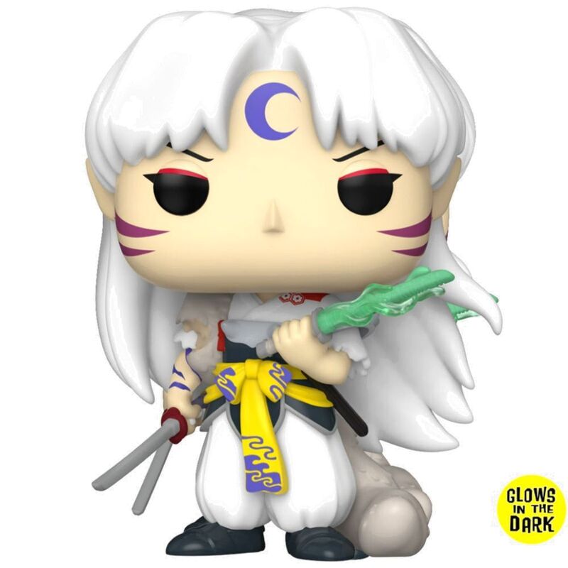 Funko Pop! Animation Inuyasha Sesshomaru With Sword 3.75-Inch Vinyl Figure (Glow In The Dark) (SDCC 2023)