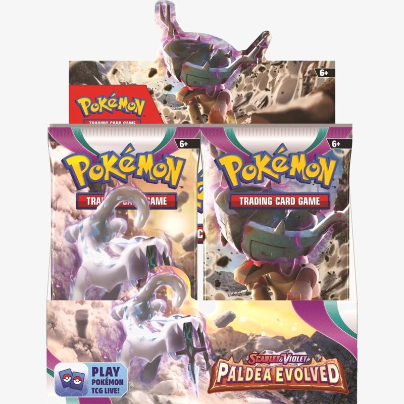 Pokémon TCG Scarlet & Violet 2 Paldea Evolved Booster Pack Sealed Box (Pack of 36)