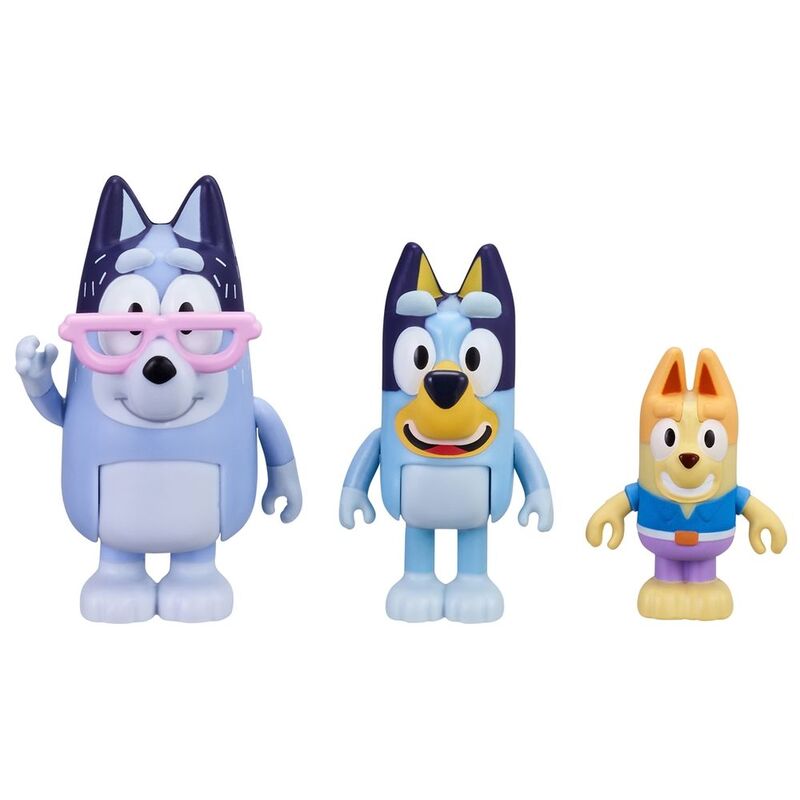 Bluey Nana And Bluey Includes Nana Bluey & Bartleby Figures (Pack of 3) 17158